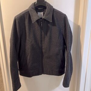 Charcoal gray wool jacket, Gap, size S